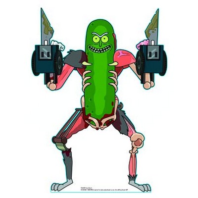 Rick and Morty Pickle Rick Cardboard Cutout Stand Up| Standee Picture Poster Photo Print 5 Feet