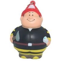 Fireman Stress Reliever Keyring