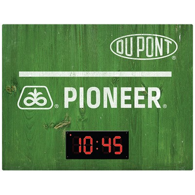 OUT OF STOCK - Digital Wood Clock 24" x 36"