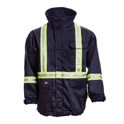 17.5 Oz. Polartec® Power Shield FR® Softshell Jacket w/Reflective Tape