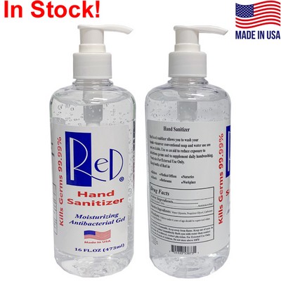 16 Oz. Hand Sanitizer 70% Alcohol Pump Bottle