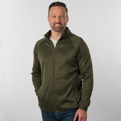 Burnside® Men's Sweater Knit Jacket