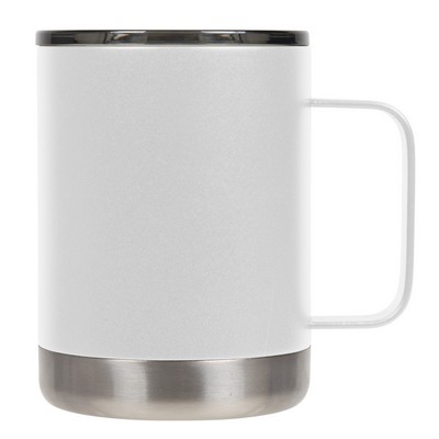 12oz White Camp Mug w/ Slide Lid