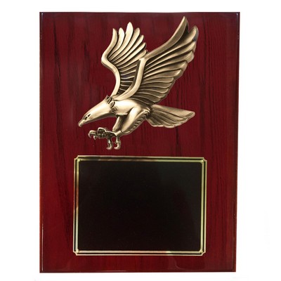 Large Modern Eagle Plaque (10 ½" x 13")