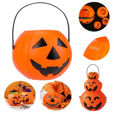 Mini Candy Pumpkin Bucket