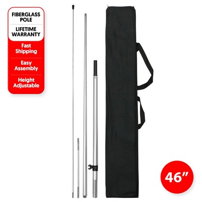 8' Premium Universal Flag Pole