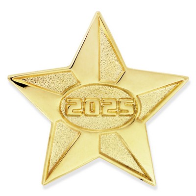 2025 Gold Star Lapel Pin