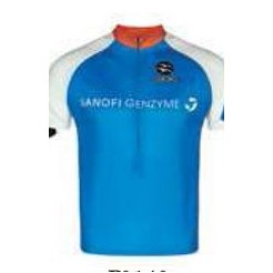 Sublimated Men's Half Zip Cycling Jersey Shirt