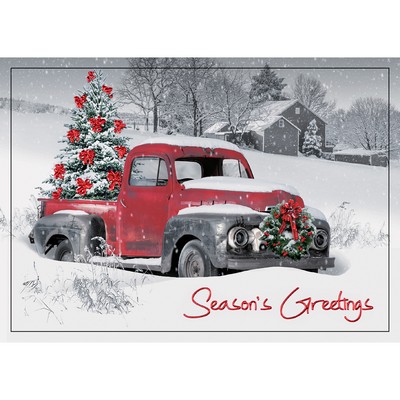 Big Red Holiday Cards