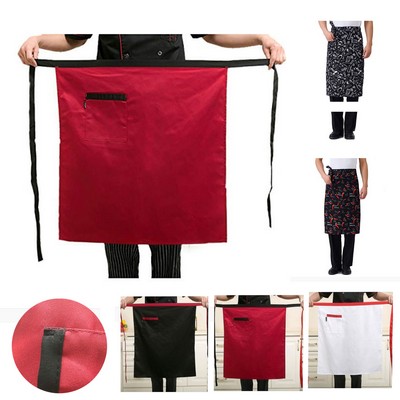 Black Half Waist Short Aprons