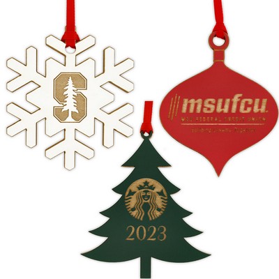 Custom Wood Ornaments