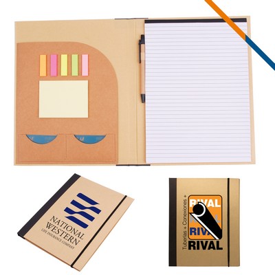 Kiki Recycled Notepad With Pocket