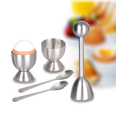 5 Pcs Stainless Steel Egg Opene