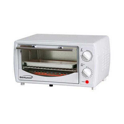 9 Liter White Toaster Oven