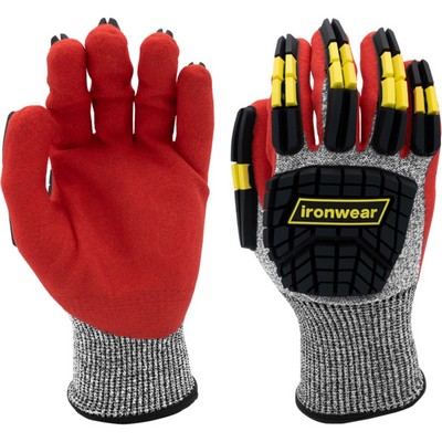 A6 Cut & Impact Resistant Nitrile Dipped Work Gloves