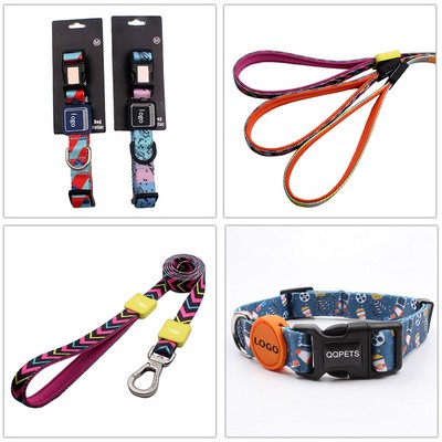 Custom Logo Rectractable Polyester Pet Leash