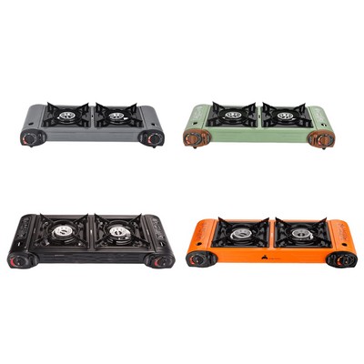 Strong Power Double Burner Camping Stove