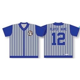 Pinstriped Pullover Baseball Jersey