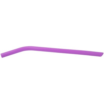 10" Purple Silicone Straw