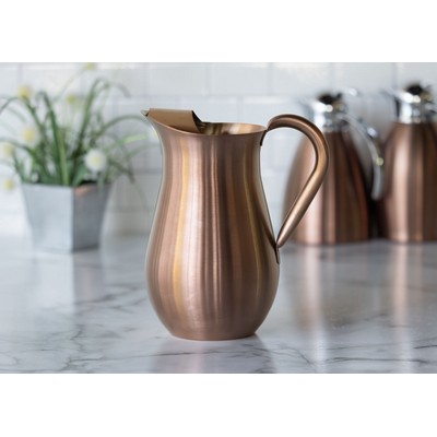 Rose Gold Bell Pitcher w/Ice Guard (2 Liter)