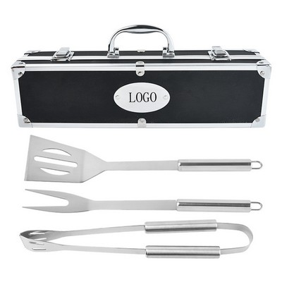 BBQ Set in Aluminum Case