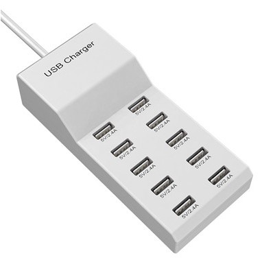 10-port USB Charging Station