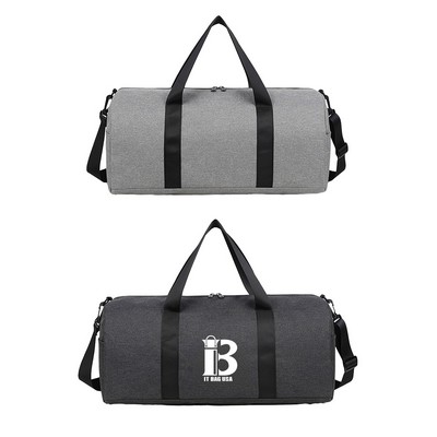 Portable Cylindrical Fitness Bag