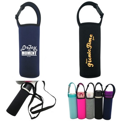 Neoprene Insulators Bottle Sleeves Handle Bag