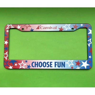 Plastic License Plate Frame