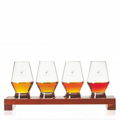 Raye Crystal Spirits Tasting Glass Flight by Viski®