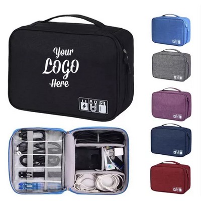 Travel Cable Organiser Bag