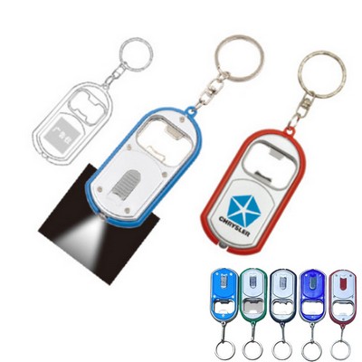 Led Light Keychain Bottle Opener