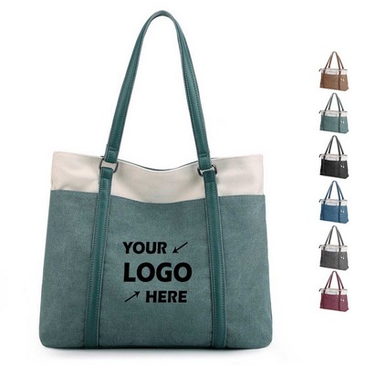 Large Capacity Single Shoulder Canvas Bag