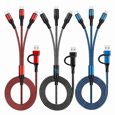 6-in-1 Multi-Function Charging Cable