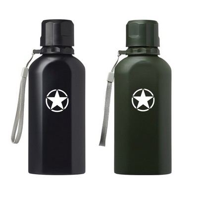 Cadet Stainless Steel Strapped Water Bottle - Single Wall, 23 oz.