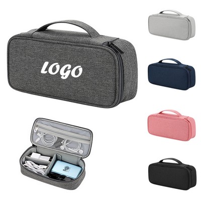 Digital Electronic Accessories Organizer Storage Bag