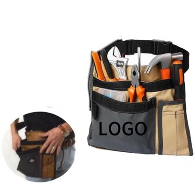 Adjustable Single Side Tool Belt Pouch Work Apron