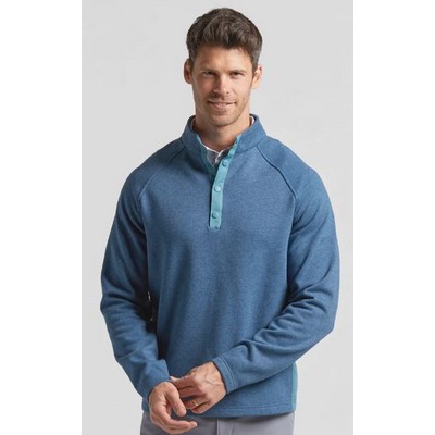 Bermuda Sands® Men's "Alex" Quarter Zip Micro-Fleece Pullover Jacket