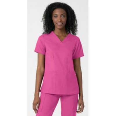 Wink™ Thrive Women's Fitted 3-Pocket V-Neck Scrub Shirt