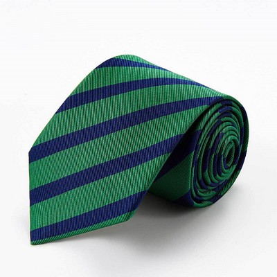 School style silk tie for man