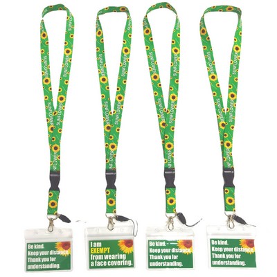 Neck Lanyards w/Badge Holder