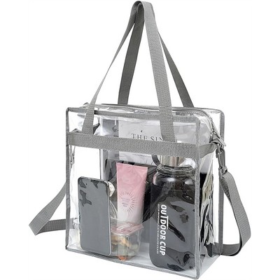 Clear Tote Bag With Zipper Closure