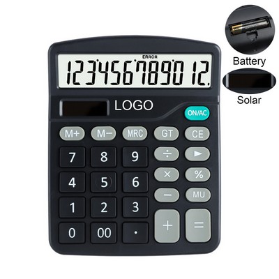 12-Digit Electronic Calculator