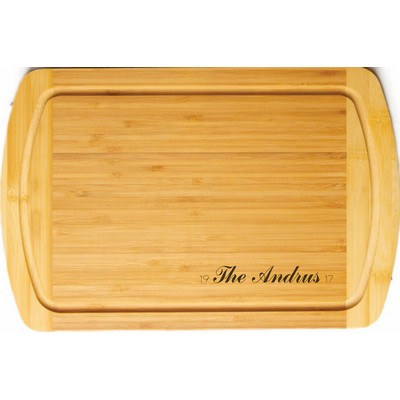 12" x 8" Medium Fiji Bamboo Cutting Board