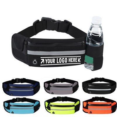 Neoprene Waist Bag with Bottle Holder