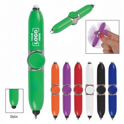 LED Light Stylus Fidget Pen