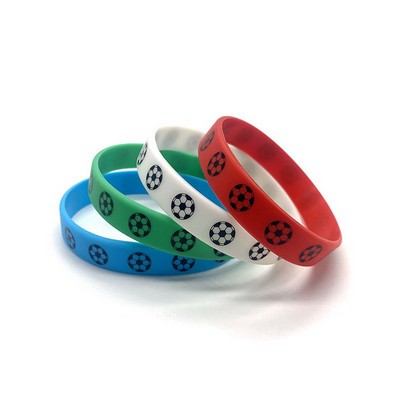 Solid Color Silicone Wristbands Rubber Bracelets