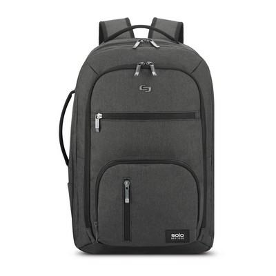 Solo New York Grand Travel TSA Gray Backpack