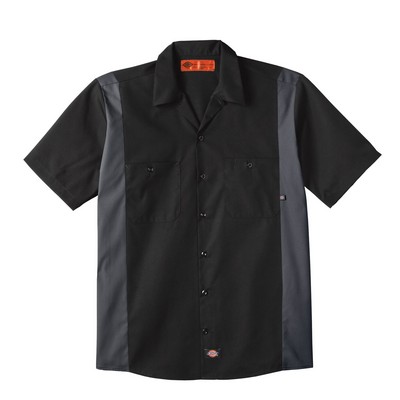 Dickies Colorblocked Industrial Short Sleeve Shirt