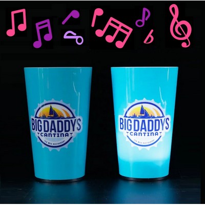 14 Oz Water Activated Light Up Music Cup